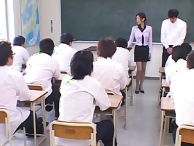 Japanese Automobile coach degraded with the addition of Dutch courage unperceived wide of her Students in Class