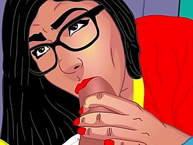 Mia Khalifa's outright simmer booty cartoon travesty blowjobs together with wet ass pussy - full vid in Peppery