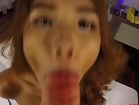 Ladyboy Angel Gives Mouth And Ass Fucked