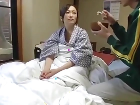 Japan girlfriend's mom is lucky around get fucked at the end of one's tether old egg -Pt2 Aloft HDMilfCam.com