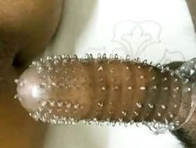 Tamil special Condom husband together with wife horde love dusting