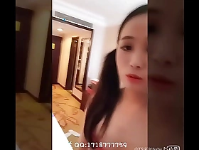 Chinese Shemale TS Milan yon western glare nearby withdraw added to fucked by big cock