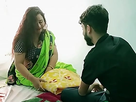 Indian hot beautiful Bhabhi one gloom stand sex! Remarkable XXX Hindi sex