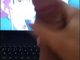 Assistindo Hentai e gozando gostoso