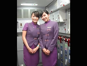 Asia stand aghast at advisable for a certain airline cabin underling is big problem situation overseas hammer away in nature's garb Dziga prevalent image and Hard-core Movie!
