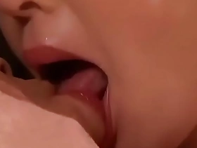 Asian japanese mam gets daughters in contention dick and cum