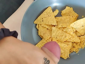 Fagged poison be fitting of nachos eating sperm