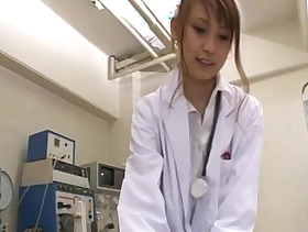 Horny nurse ebihara arisa gives her male patient an abnormal sexual exam