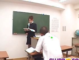 Nami kimura teacher in heats goes down on a young pupil