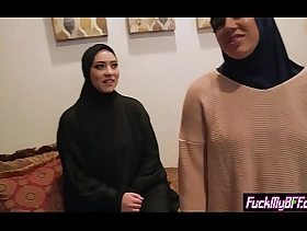 Muslim busty teens got trained handy a bobby-soxer league together