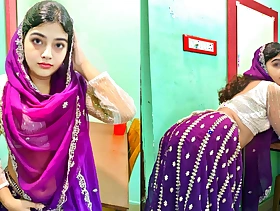 Indian Beautiful Stepsister having Sex with stepbrother BBC, Desi Village Stepsister tight pussy Fuck MMS (Hindi audio)