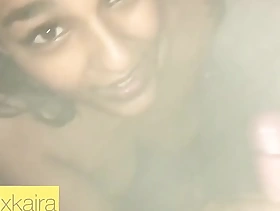 Real INDIAN non-professional hooker sucks dick in shower
