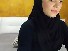 Arab hijab slattern combo unite  added to masturbation heavens cam