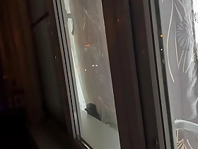 step Son saw a naked involving the window and looked-for their way mature ass for anal